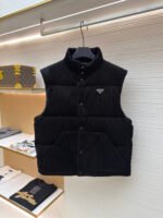 Prada Corduroy Down Vest