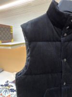 Prada Corduroy Down Vest - Image 5