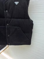 Prada Corduroy Down Vest - Image 8