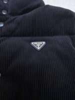 Prada Corduroy Down Vest - Image 11