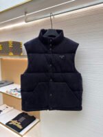 Prada Corduroy Down Vest