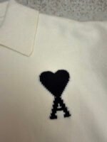 Ami Paris Heart Jacquard Sweater - Image 12