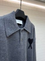 Ami Paris Heart Jacquard Sweater - Image 15