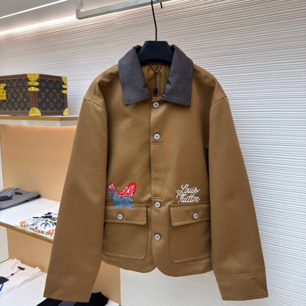 Louis Vuitton Koi Jacquard Collar Jacket