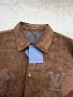 Louis Vuitton embroidered suede long-sleeved jacket/shirt - Image 16