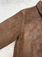 Louis Vuitton embroidered suede long-sleeved jacket/shirt - Image 14