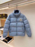 Moncler patch-branded down jackets
