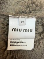 Miu Miu Merard fleece coat - Image 19