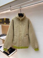 Miu Miu Merard fleece coat