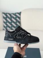 Amiri Ma Skyline Leather Velcro Sneakers - Image 12