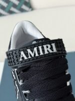 Amiri Ma Skyline Leather Velcro Sneakers - Image 8