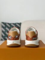 LOUIS VUITTON TILTED CANVAS LEATHER BOARD SHOES - Image 3