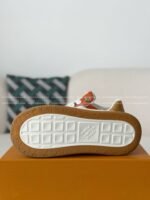 LOUIS VUITTON TILTED CANVAS LEATHER BOARD SHOES - Image 5