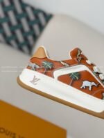 LOUIS VUITTON TILTED CANVAS LEATHER BOARD SHOES - Image 11