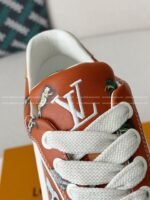 LOUIS VUITTON TILTED CANVAS LEATHER BOARD SHOES - Image 8
