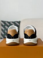 LOUIS VUITTON TILTED CANVAS LEATHER BOARD SHOES - Image 3