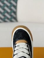 LOUIS VUITTON TILTED CANVAS LEATHER BOARD SHOES - Image 10