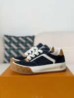 LOUIS VUITTON TILTED CANVAS LEATHER BOARD SHOES - Image 2