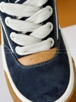 LOUIS VUITTON TILTED CANVAS LEATHER BOARD SHOES - Image 8