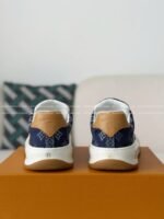 LOUIS VUITTON TILTED CANVAS LEATHER BOARD SHOES - Image 3