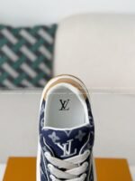 LOUIS VUITTON TILTED CANVAS LEATHER BOARD SHOES - Image 9