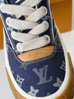 LOUIS VUITTON TILTED CANVAS LEATHER BOARD SHOES - Image 7