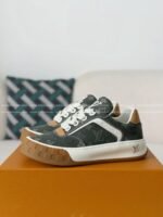 LOUIS VUITTON TILTED CANVAS LEATHER BOARD SHOES - Image 2