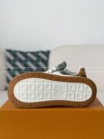 LOUIS VUITTON TILTED CANVAS LEATHER BOARD SHOES - Image 5