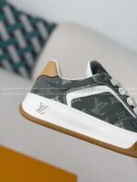 LOUIS VUITTON TILTED CANVAS LEATHER BOARD SHOES - Image 11