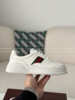 Gucci Leather Platform Casual Sneakers - Image 11