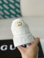 Gucci Leather Platform Casual Sneakers - Image 6