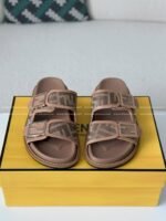 Fendi Jacquard Fabric Flip-flops - Image 3