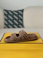 Fendi Jacquard Fabric Flip-flops - Image 4