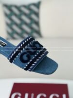 Gucci Script Lido Slippers - Image 7