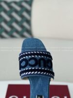 Gucci Script Lido Slippers - Image 5