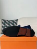 Hermes Suede Loafers - Image 10