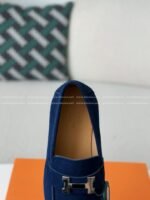 Hermes Suede Loafers - Image 7