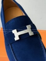 Hermes Suede Loafers - Image 5