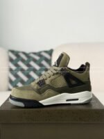 Jordan Air Jordan 4 Craft "Olive” Basketball Shoes - Image 10