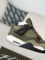 Jordan Air Jordan 4 Craft "Olive” Basketball Shoes - Image 7