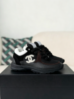 Gucci Mesh Leather Casual Sneakers