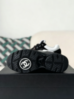 Gucci Mesh Leather Casual Sneakers - Image 5