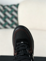 Gucci Mesh Leather Casual Sneakers - Image 9