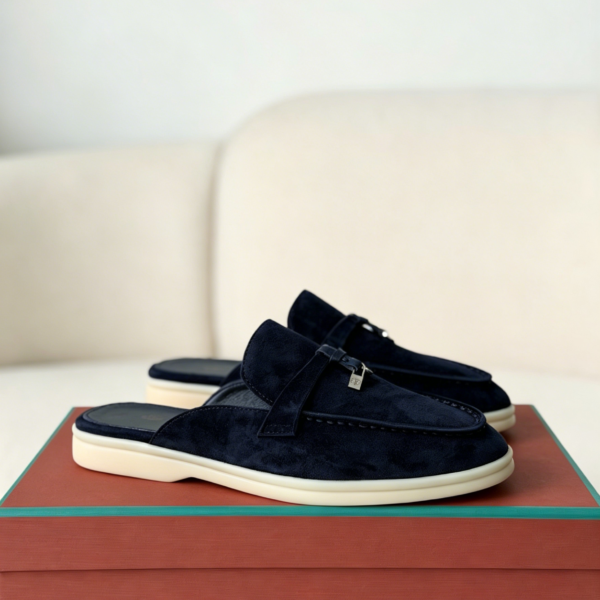 Loro Piana Babouche Charms Walk Slippers