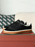 LORO PIANA LEATHER SNEAKERS - Image 2
