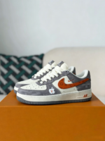 Louis Vuitton x Nike Air Force 1 Sneakers - Image 2