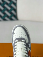 Louis Vuitton x Nike Air Force 1 Sneakers - Image 7