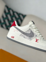 Louis Vuitton x Nike Air Force 1 Sneakers - Image 8