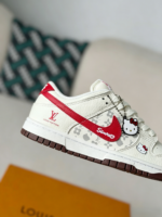 Louis Vuitton x Nike Air Force 1 Sneakers - Image 6
