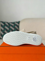 Hermes Faux Suede Loafers - Image 5